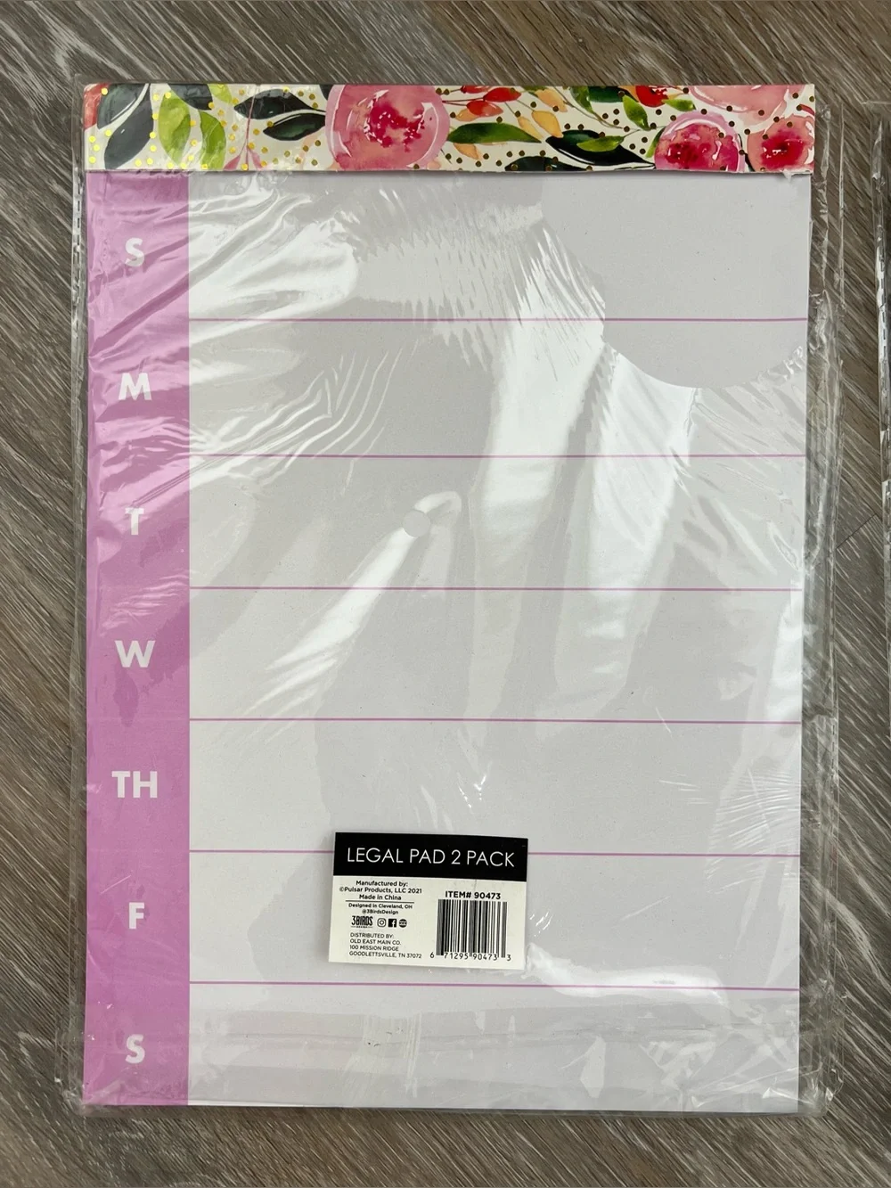Brand New-Legal Pad - 2 pack - To Do List & Sunday thru Sunday List